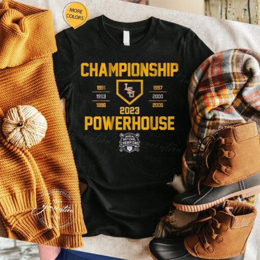 LSU Baseball Championship Powerhouse T Shirt