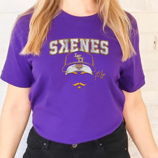 LSU Baseball Paul Skenes Stache T Shirt