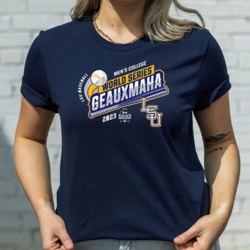LSU Tigers 2023 NCAA Men’s Baseball College World Series t shirt
