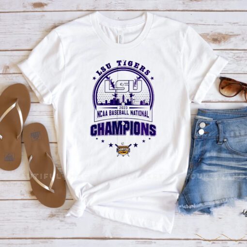 LSU Tigers 2023 NCAA World Series Champions Baseball Jersey t shirt