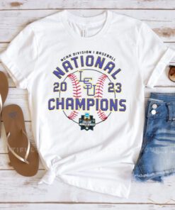 LSU Tigers Champion Unisex 2023 NCAA Men’s Baseball College World Series Champions Locker Room T Shirts