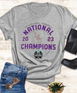 LSU Tigers NCAA Division I Men’s Baseball National Champions 2023 Shirts