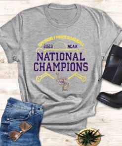 LSU Tigers National Champions 2023 NCAA DI Men’s Baseball T Shirt