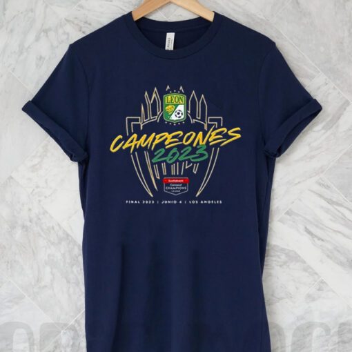 Leon Concacaf Champions League 2023 Winner Shirts