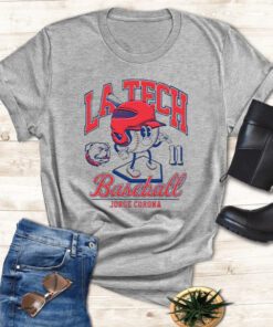 Louisiana Tech Bulldogs Jorge Corona 2023 NCAA Baseball shirts