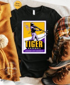 Lsu Tiger Baseball Card Pocket t shirt
