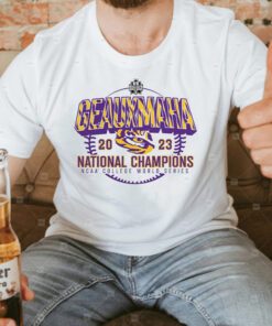 Lsu Tigers Fanatics Branded 2023 Ncaa Men’s Baseball College World Series Champions T Shirts