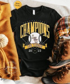 Lsu Tigers Homefield Unisex 2023 Ncaa Mens Baseball College World Series Champions Shirts'