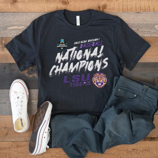 Lsu Tigers National Champions 2023 Ncaa Division Baseball T Shirt