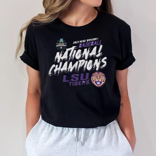 Lsu Tigers National Champions 2023 Ncaa Division Baseball T Shirts