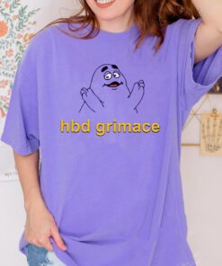 McDonald Happy Birthday Grimace T Shirts