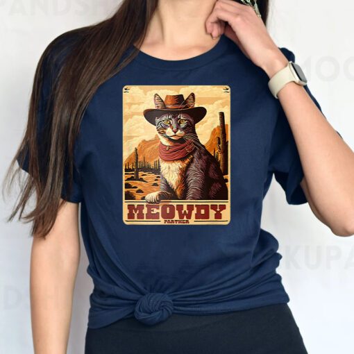 Meowdy Partner Cowboy Hat Shirts