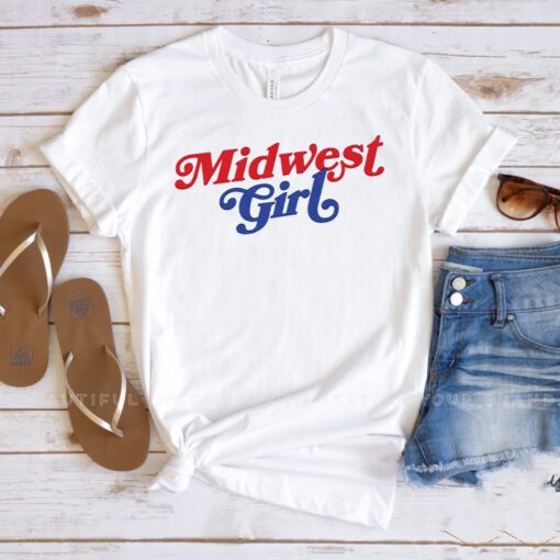 Midwest Girl Cropped T Shirt