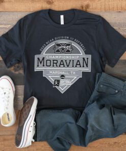 Moravian University 2023 NCAA Division III Softball Championship Moravian t shirt
