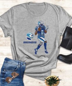 New Orleans Breakers Johnnie Dixon Deuces T Shirt