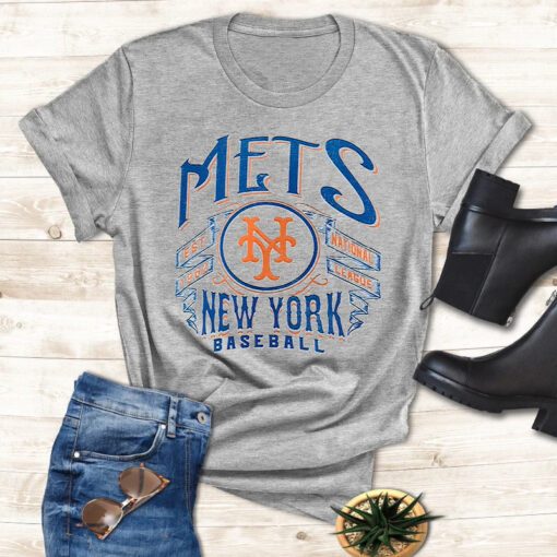 New York Mets Darius Rucker Collection By Fanatics Distressed Rock T Shirt
