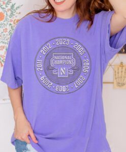 Northwestern Women's Lacrosse 2023 national champs t shirts