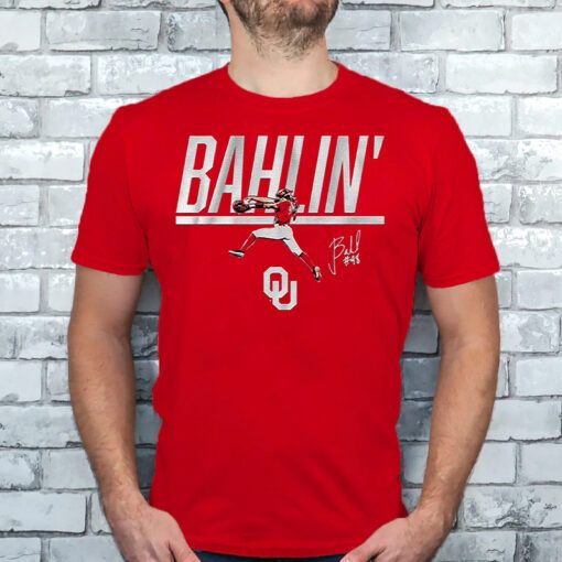 Oklahoma Softball Jordy Bahl Bahllin' T Shirt