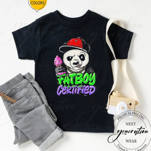 Product Fatboy Certified Panda TShirt