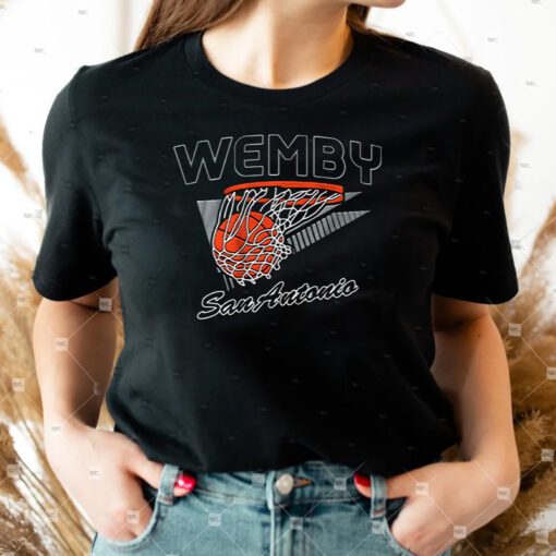 San Antonio Wemby Hoops Shirts