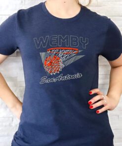 San Antonio Wemby Hoops T Shirt