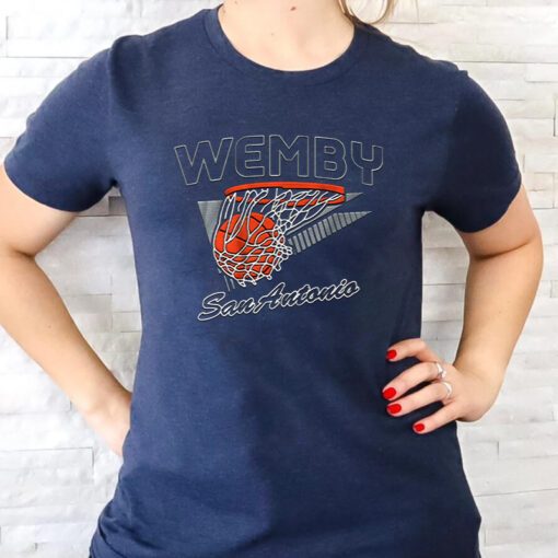 San Antonio Wemby Hoops T Shirt