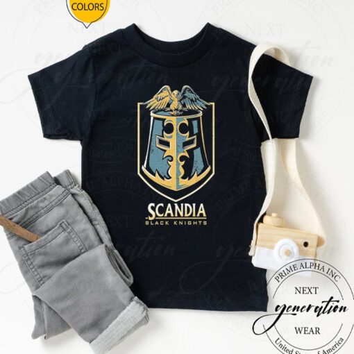 Scandia Black Knights t shirt