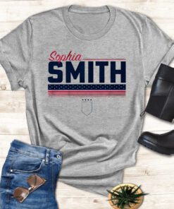 Sophia Smith Stripe Uswntpa T Shirt