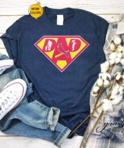 St Louis Cardinals Super dad t shirt