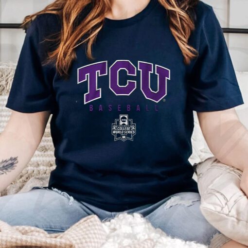 TCU Baseball 2023 College World Series Tee Shirt