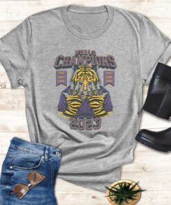 Tiger Baseball 7 Rings Pocket World Champions 2023 Shirts