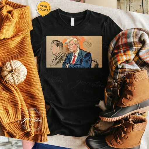 Trump In Federal Court t Shirts