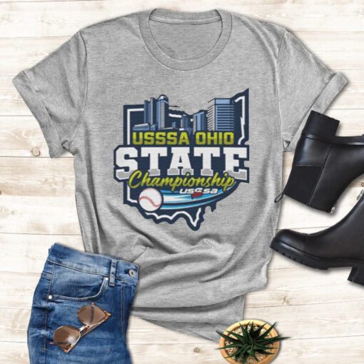 USSSA Ohio State Championship 2023 logo shirts