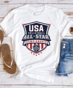 Usa Volleyball 2023 Usa All Star Event Logo shirts