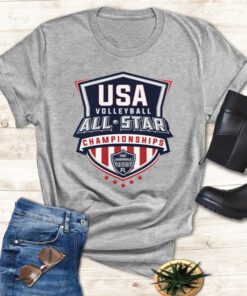 Usa Volleyball 2023 Usa All Star Event Logo t shirt