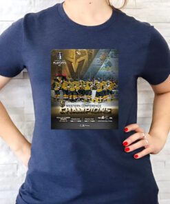 Vegas Golden Knights 2023 Western Conference Champions Framed T Shirt