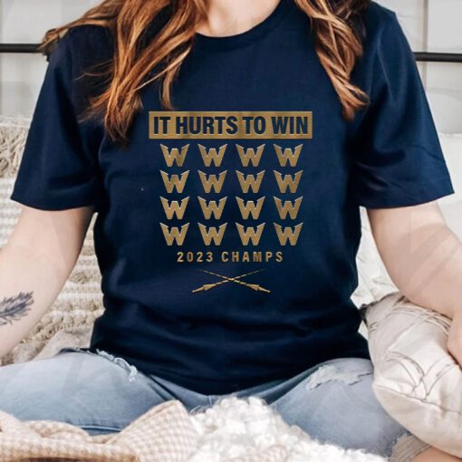 Vegas It Hurts To Win Champs Shirts