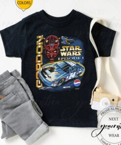 Vintage NASCAR Jeff Gordon Star Wars T Shirt