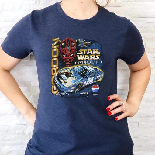 Vintage NASCAR Jeff Gordon Star Wars T Shirts