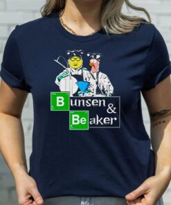 Walter White and Jesse Pinkman bunsen and beaker shirts