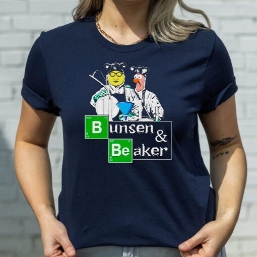 Walter White and Jesse Pinkman bunsen and beaker shirts