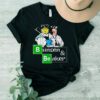 Walter White and Jesse Pinkman bunsen and beaker t shirt