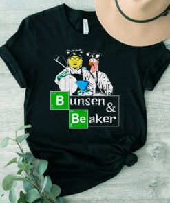 Walter White and Jesse Pinkman bunsen and beaker t shirt
