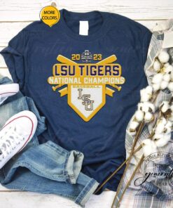 Youth Blue 84 Purple LSU Tigers 2023 NCAA Men’s Baseball College World Series Champions Schedule T Shirts