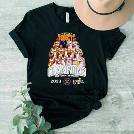 denver Nuggets 2023 Western conference champions shirts