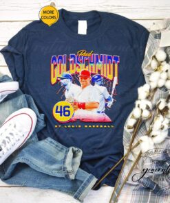 st Louis Baseball Paul Goldschmidt Retro 90s T Shirt