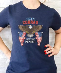 team conrad lifetime member T Shirts
