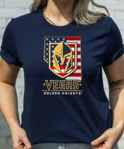 vegas Golden Knights American flag 4th of July shirts