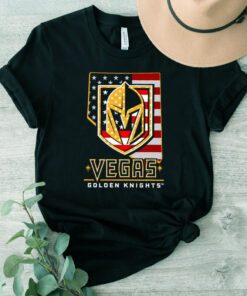 vegas Golden Knights American flag 4th of July t shirt