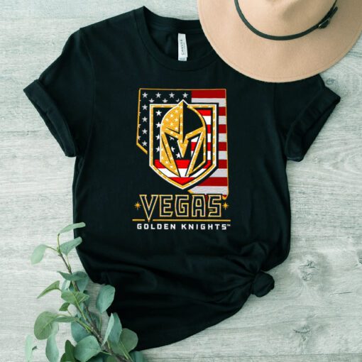 vegas Golden Knights American flag 4th of July t shirt